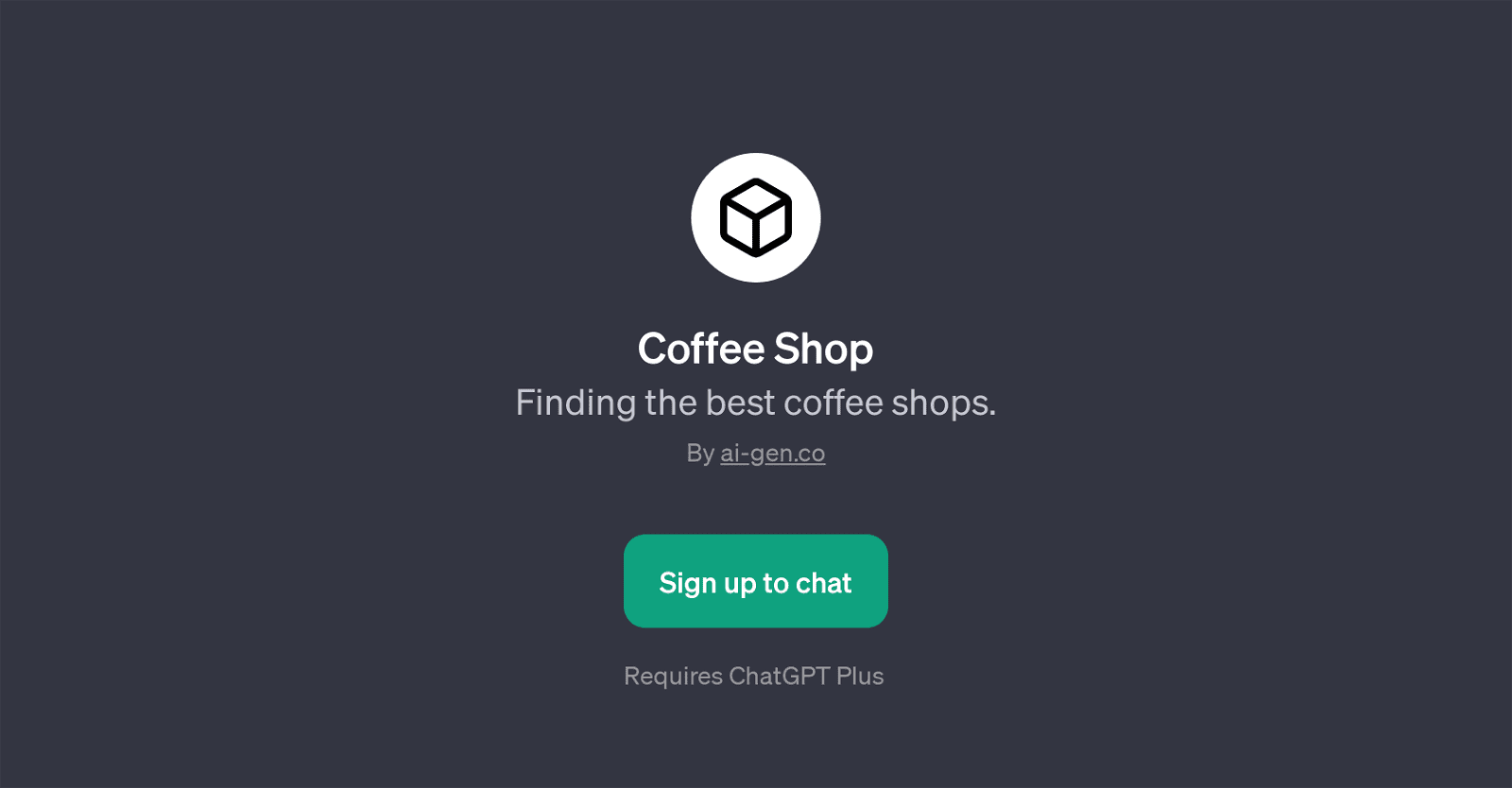 Coffee Shop