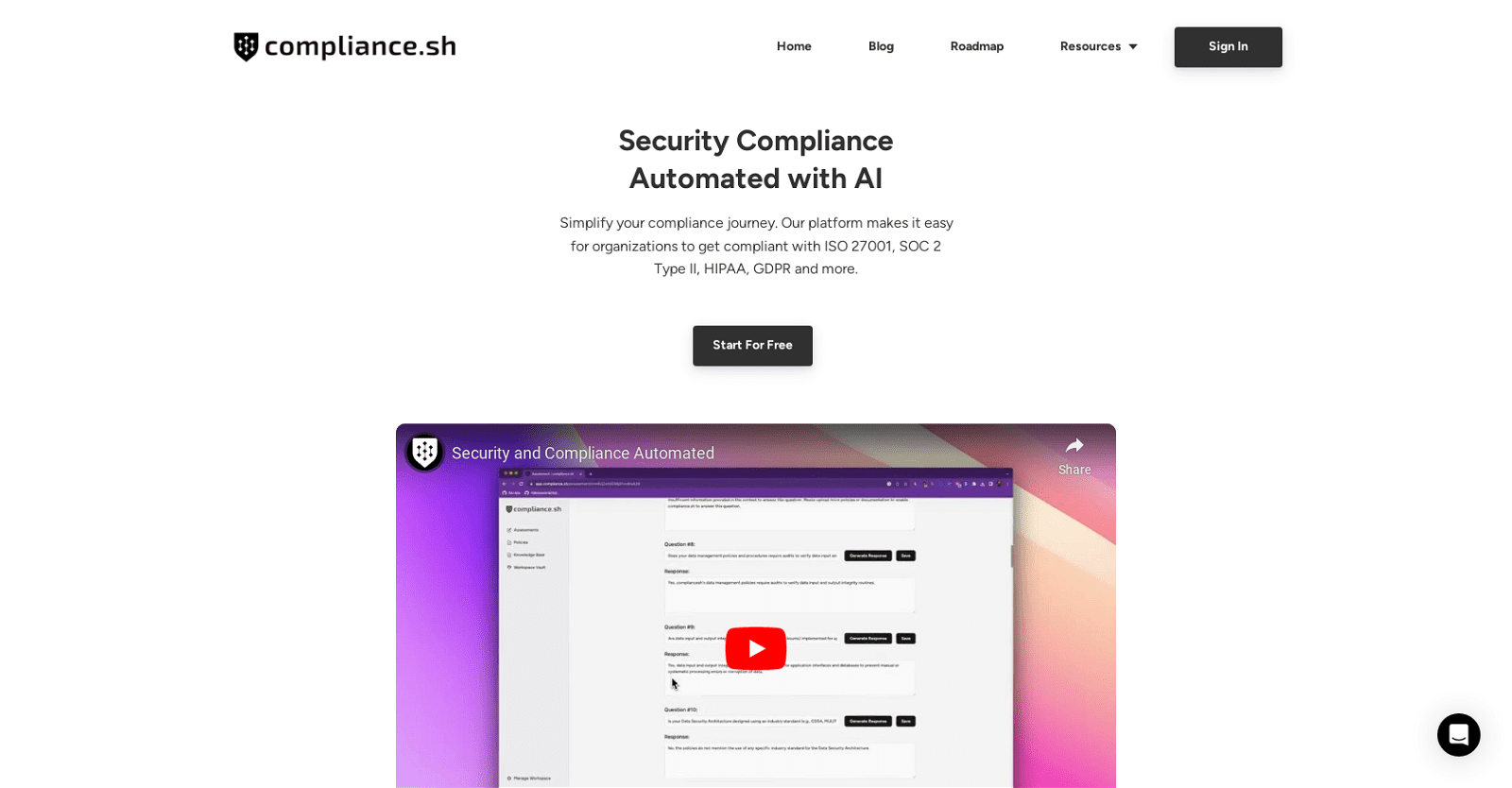 Compliance sh