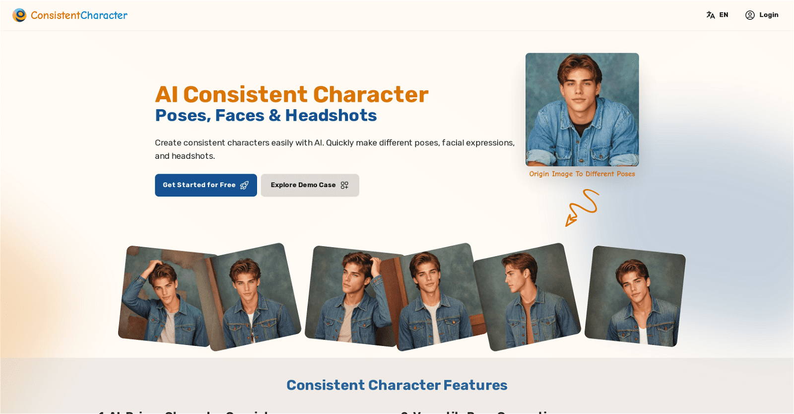 Consistent Character-Create Consistent characters with AI