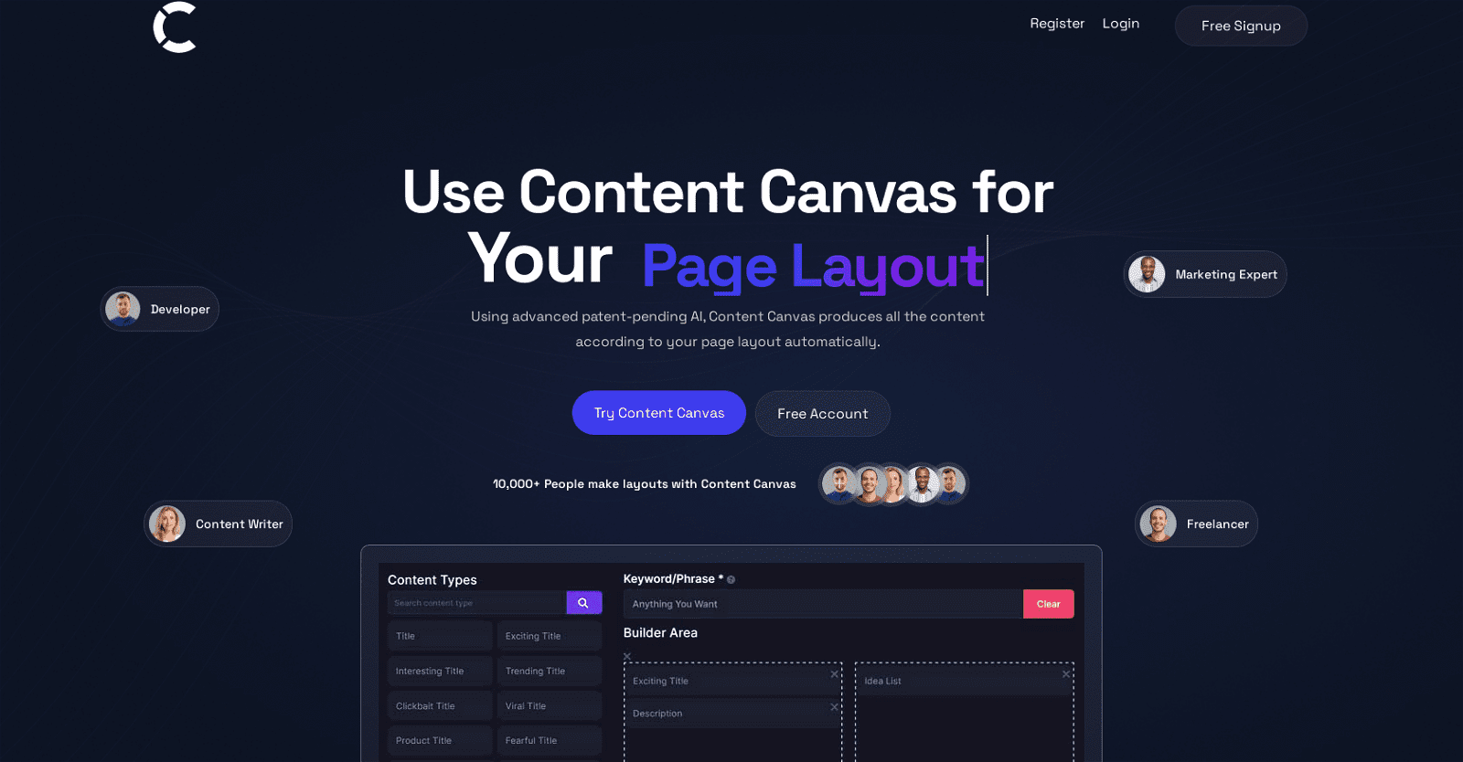 Content Canvas
