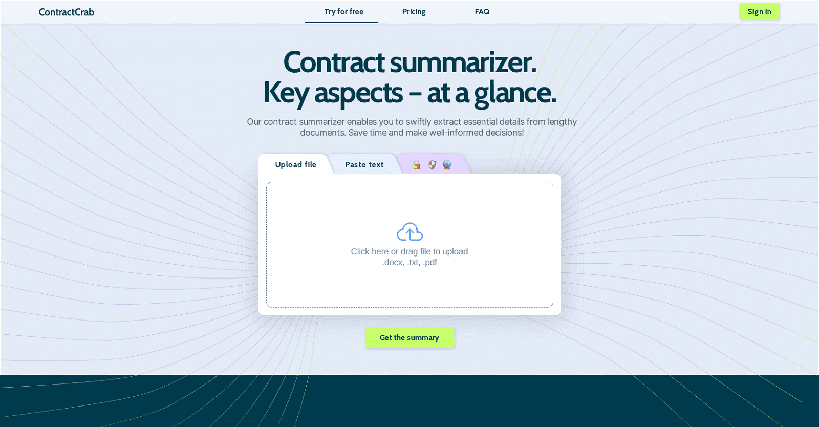ContractCrab