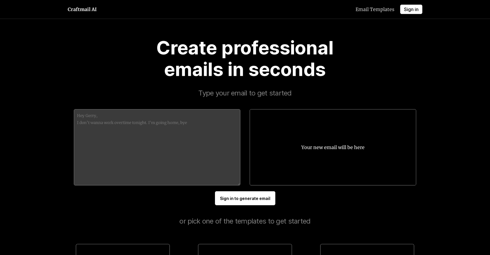 Craftmail AI
