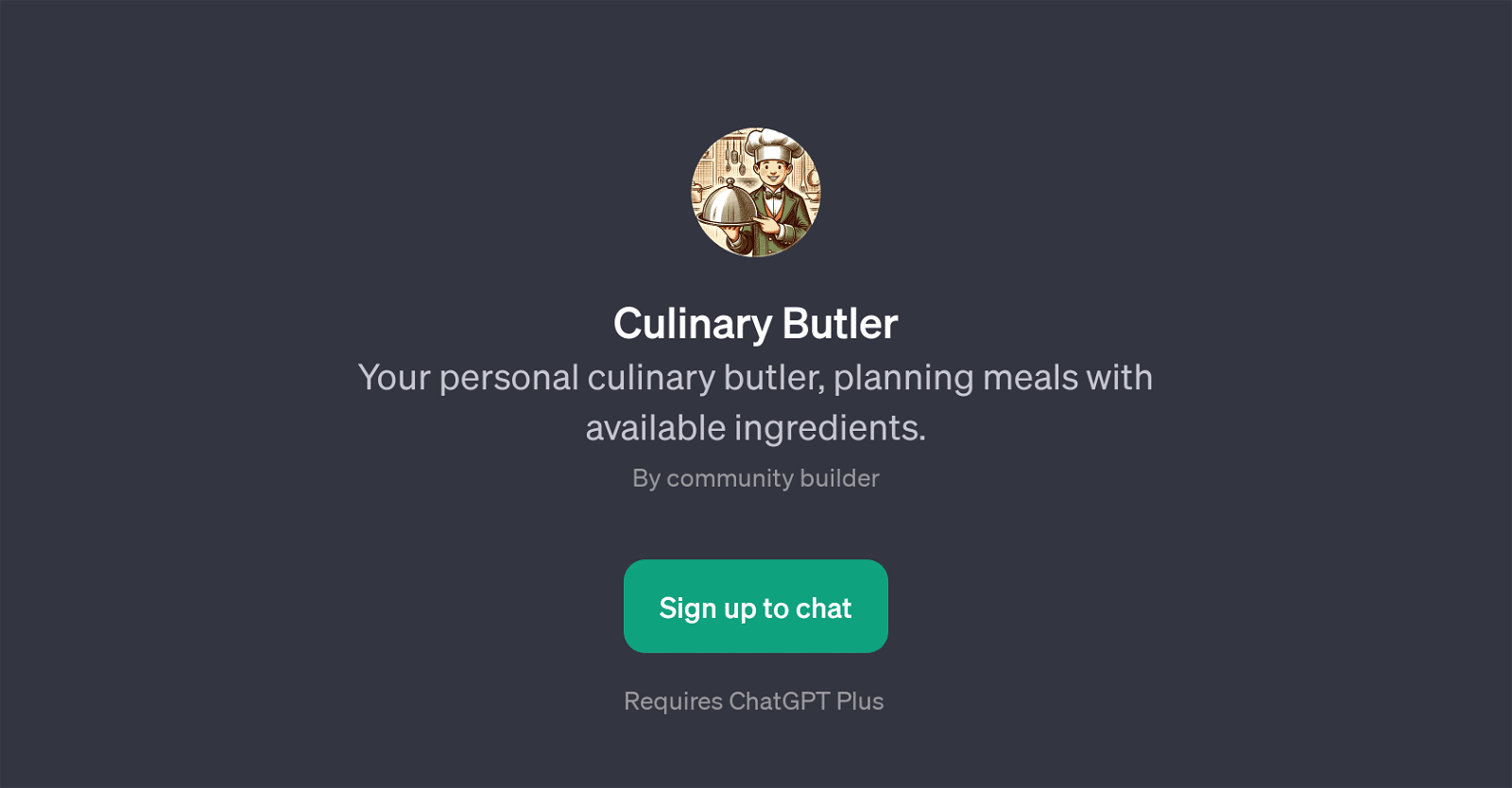 Culinary Butler