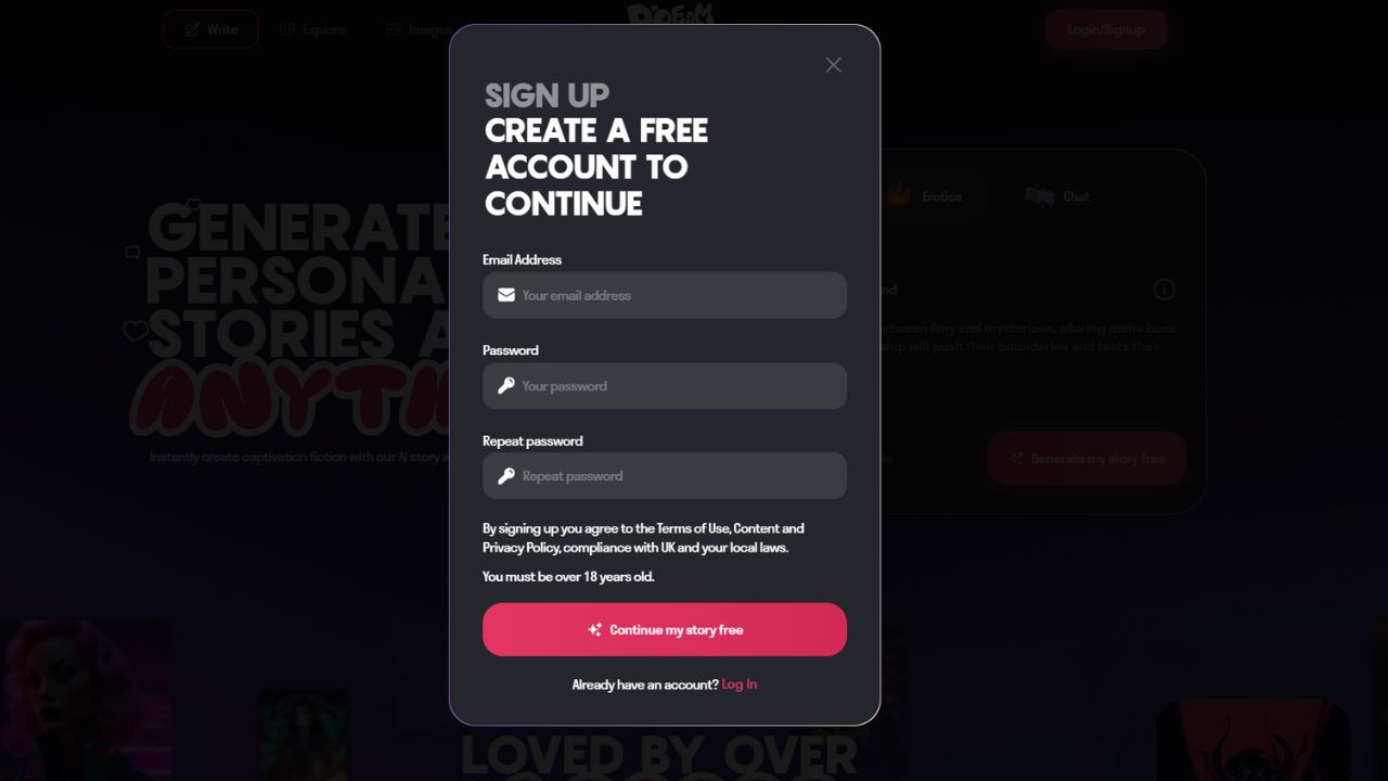 dreampress-signup Dreampress Sign Up