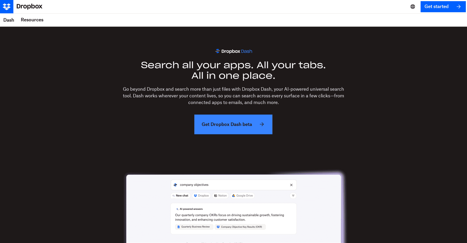 Dropbox Dash