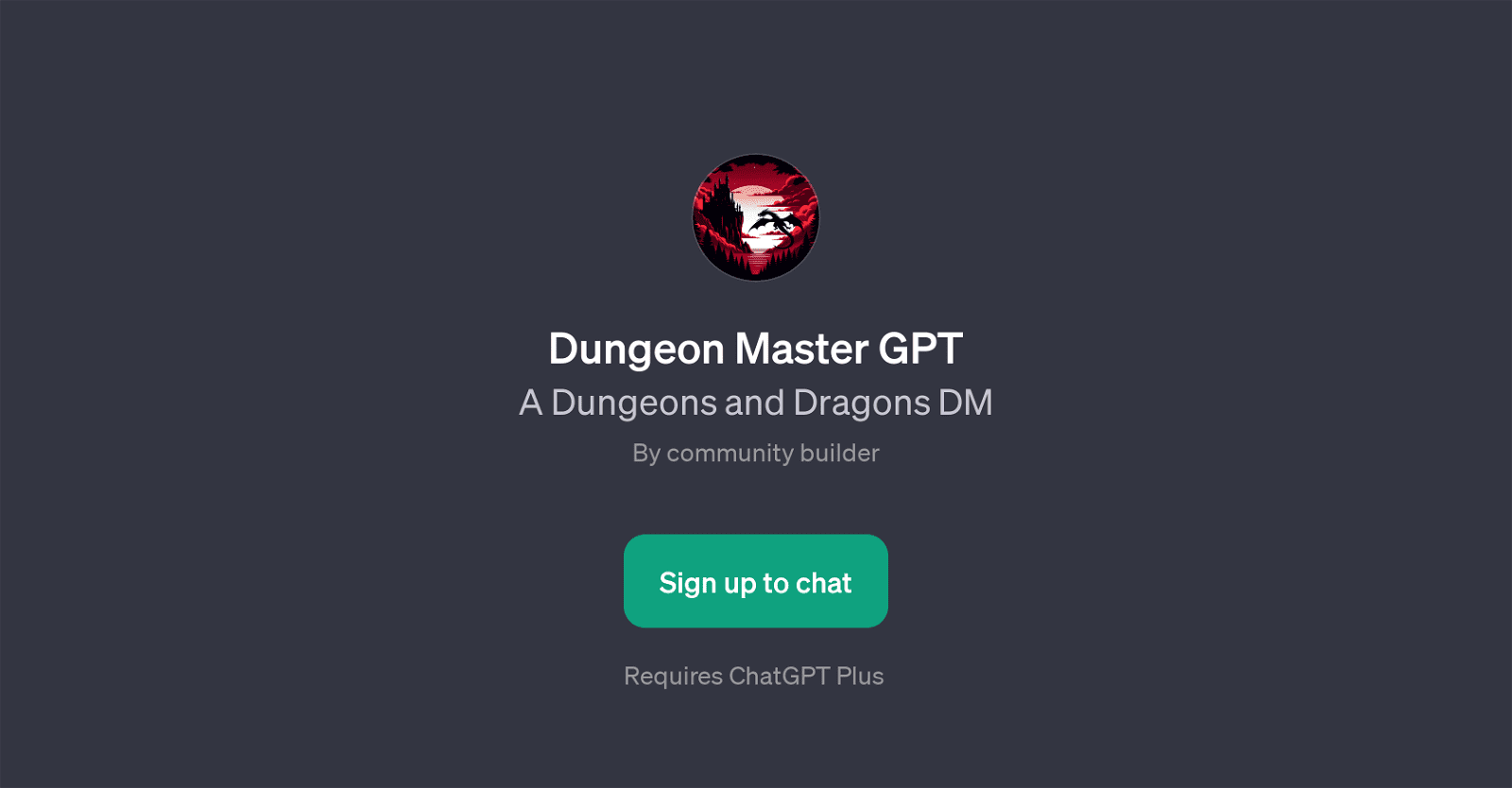 Dungeon Master GPT