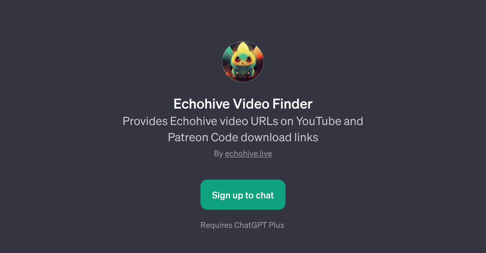 Echohive Video Finder