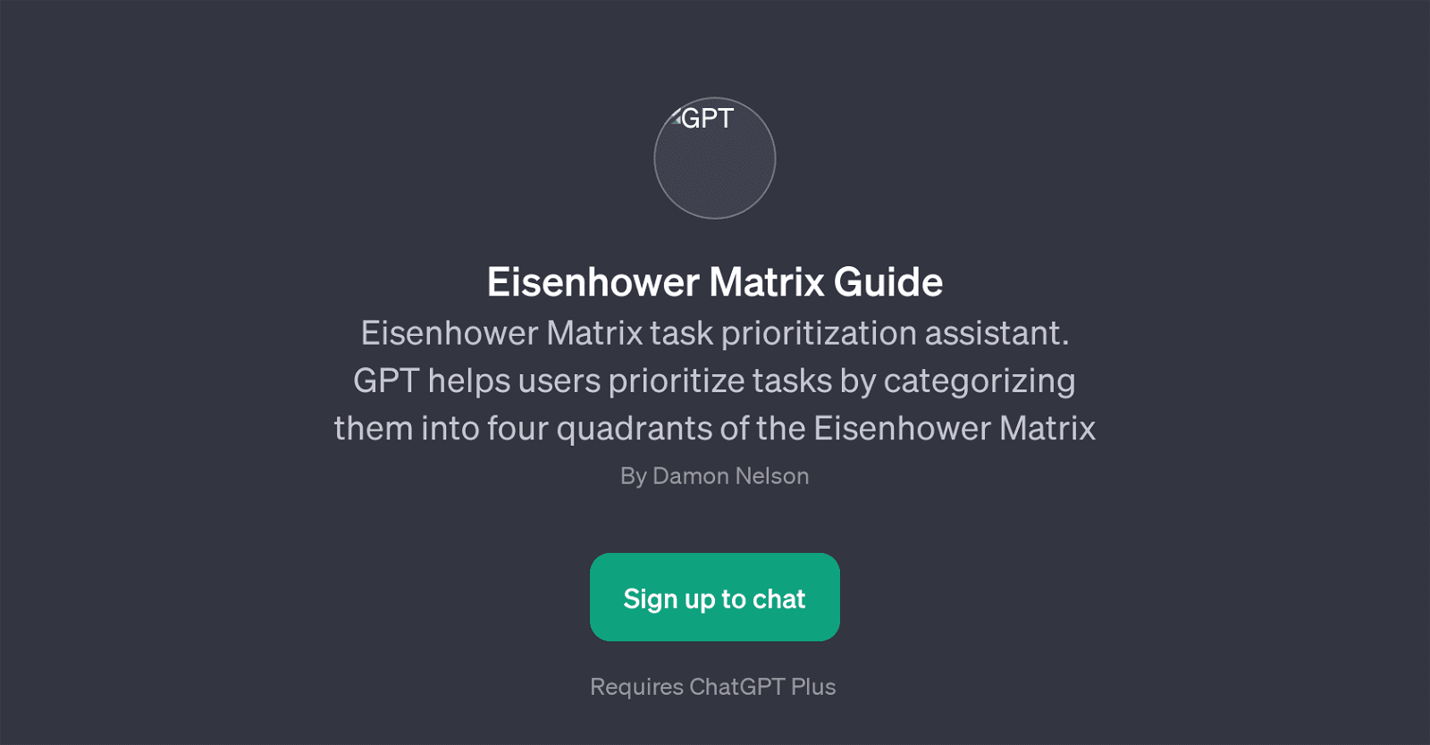 Eisenhower Matrix Guide