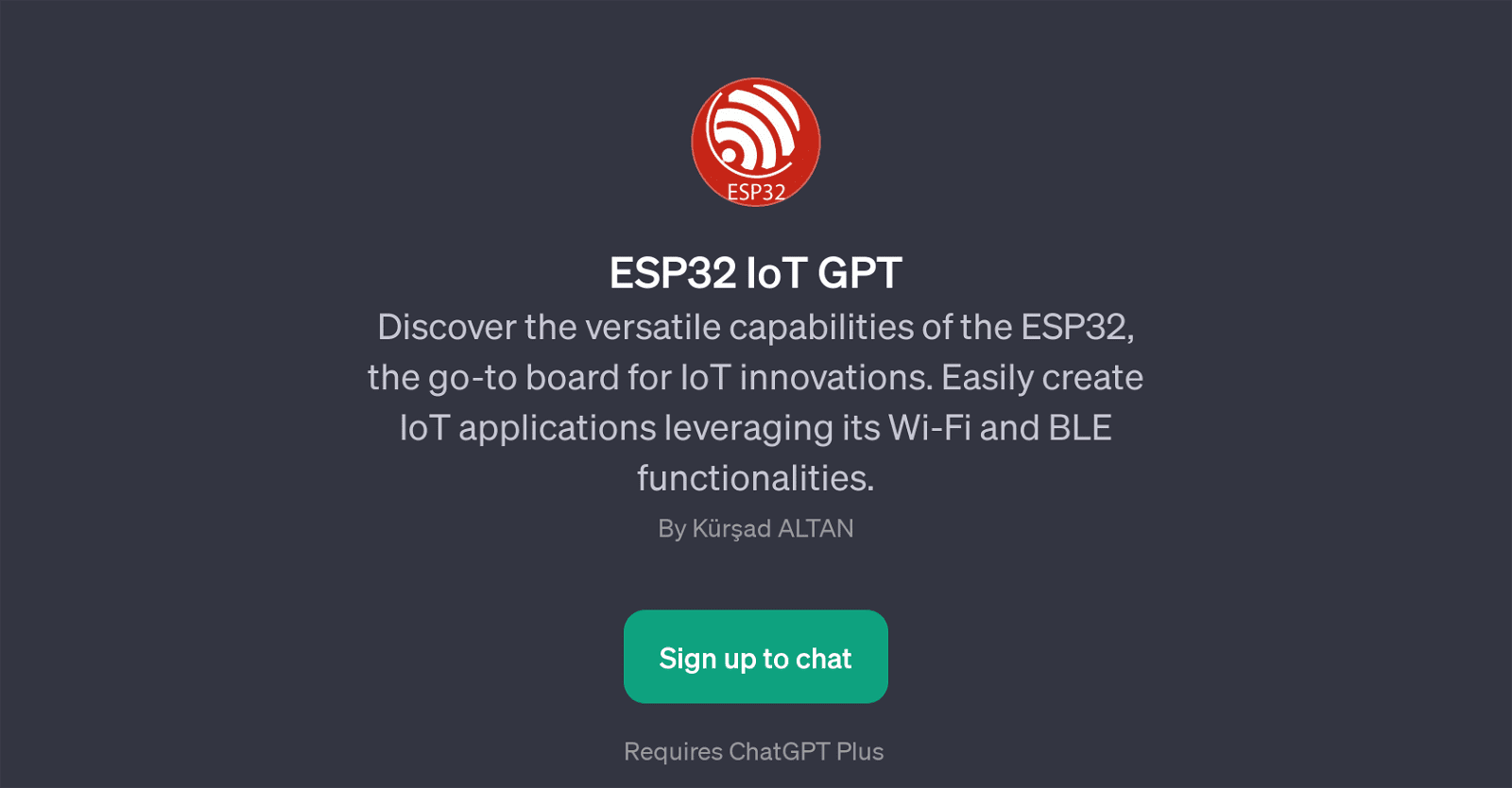 ESP32 IoT GPT