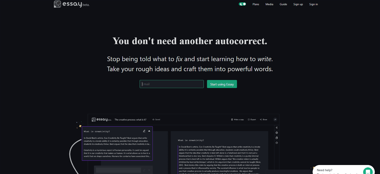 Essay App