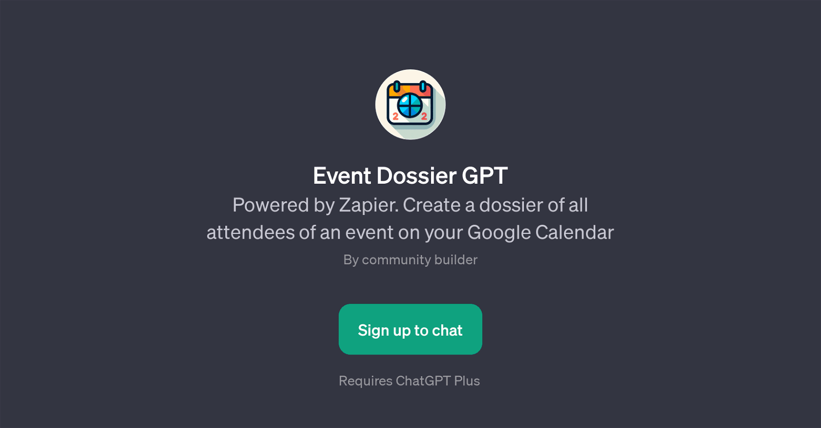 Event Dossier GPT
