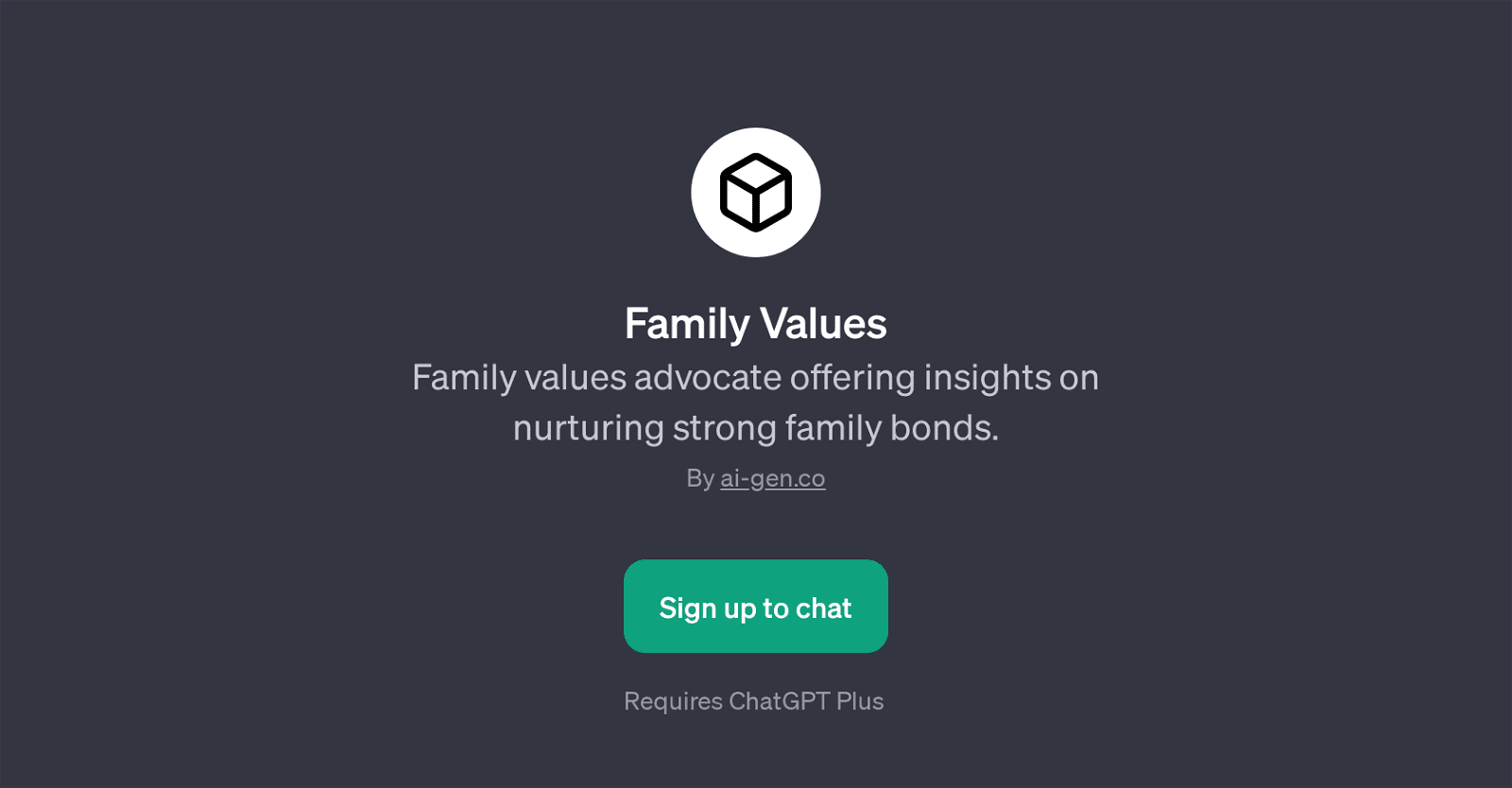 Family Values