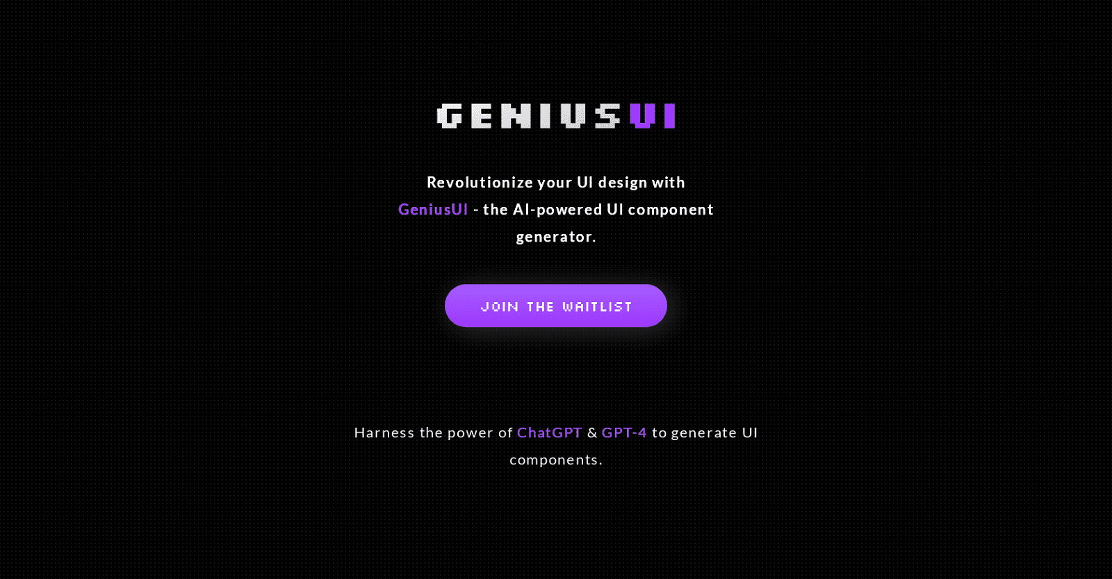 GeniusUI
