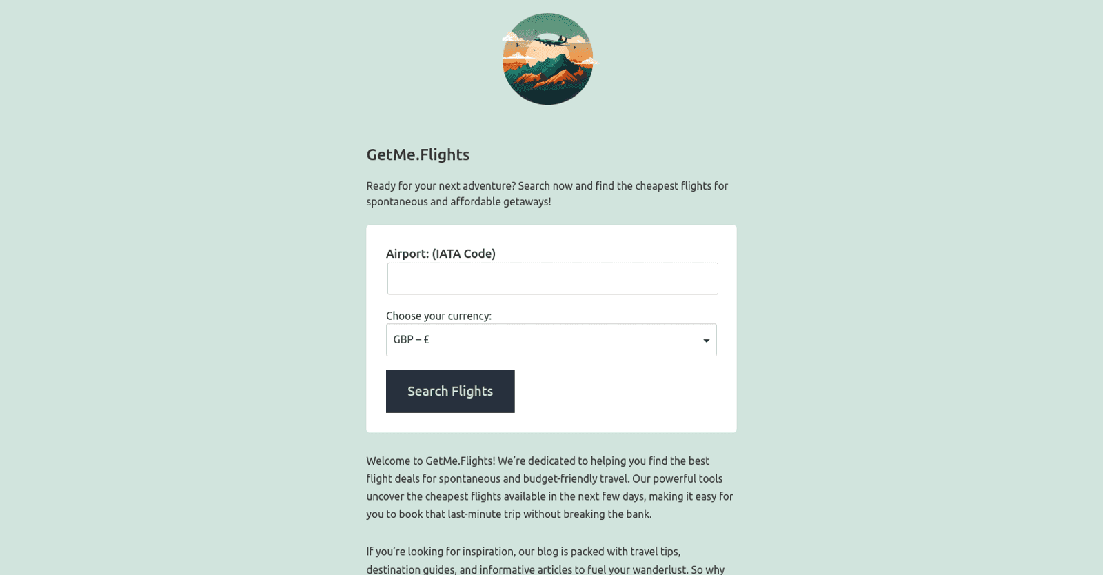 GetMe Flights