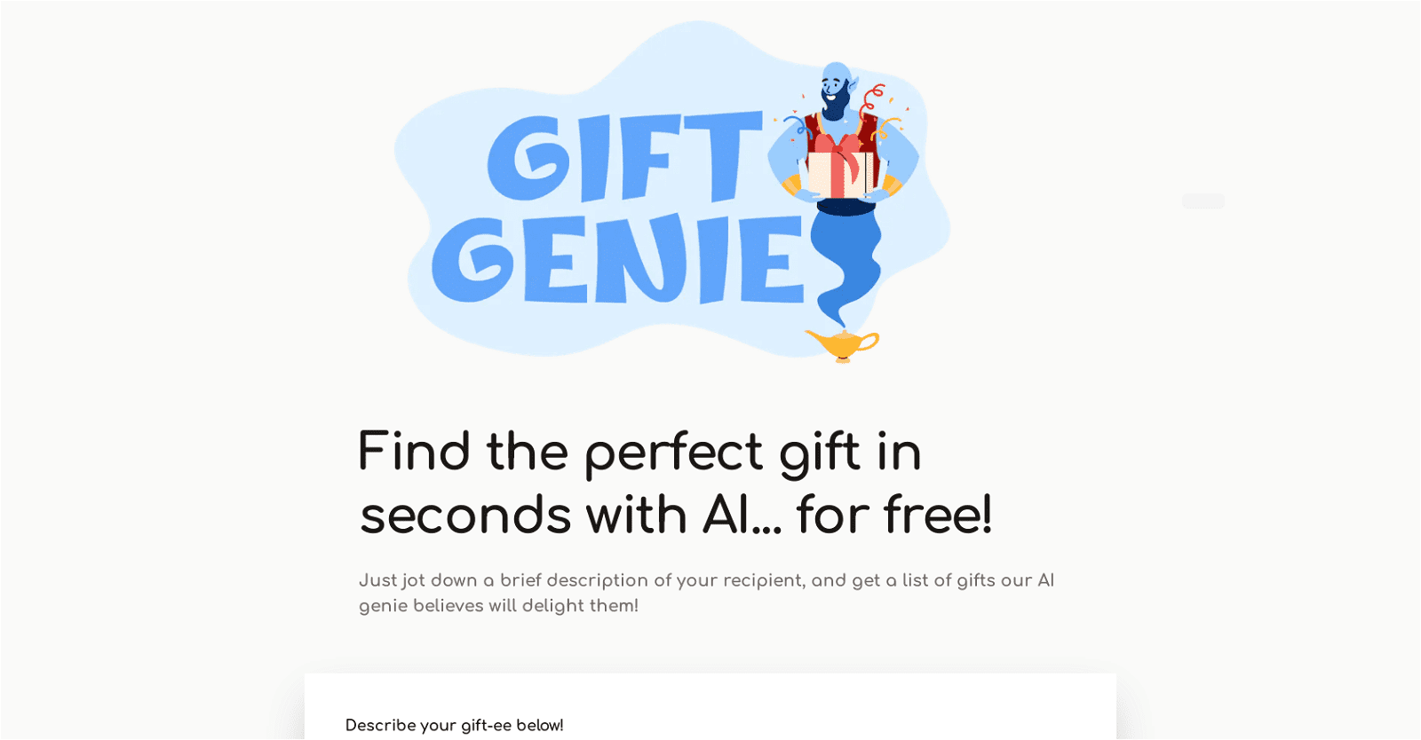 Gift Genie-Find the Perfect Gift