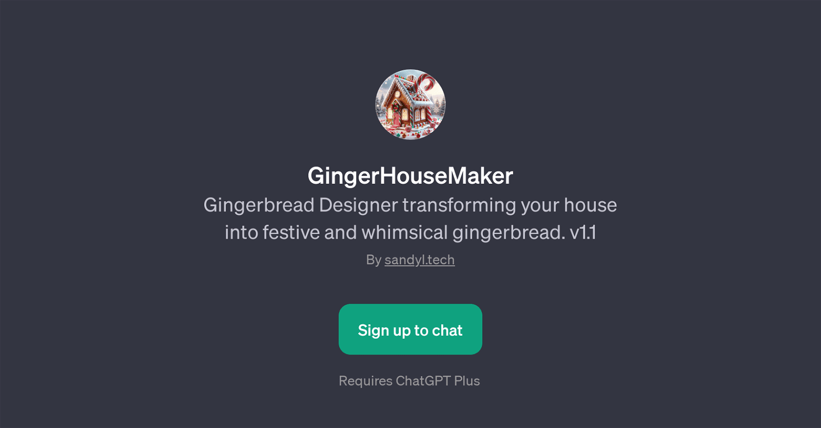 GingerHouseMaker