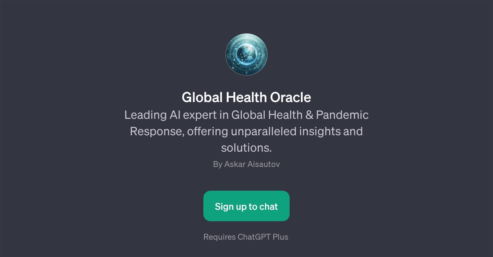 Global Health Oracle