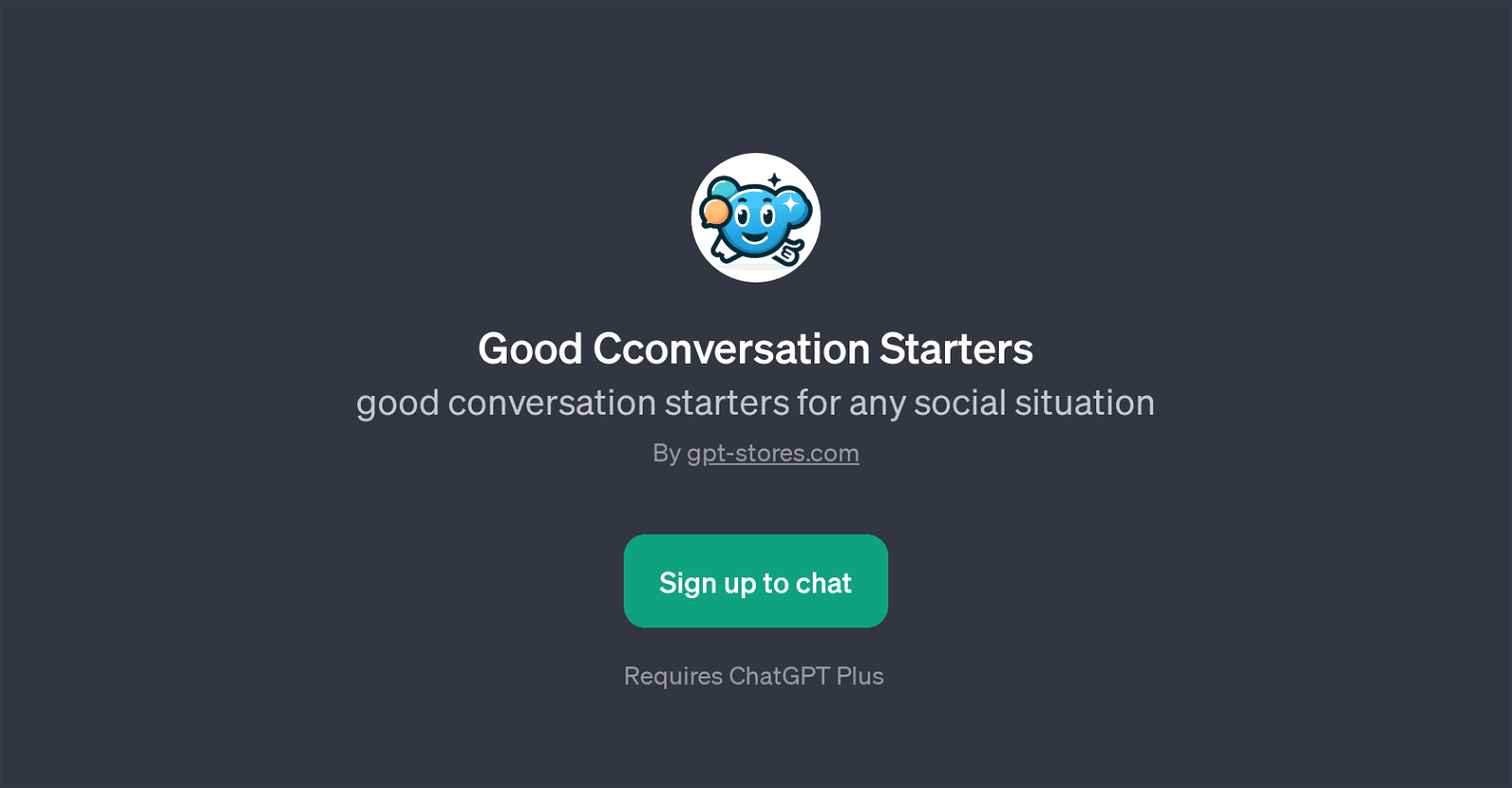 Good Conversation Starters