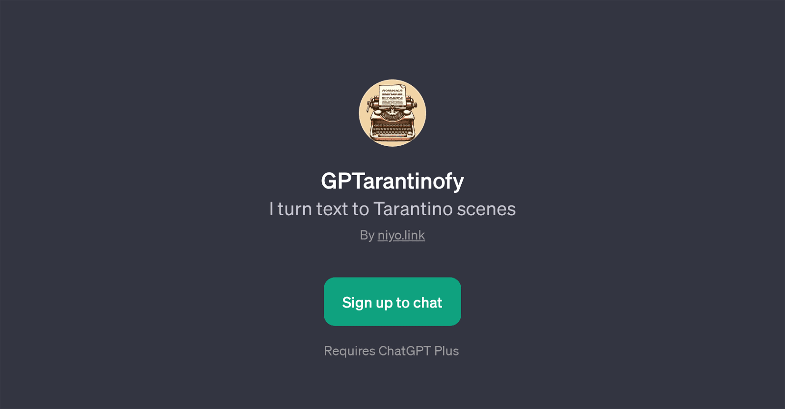 GPTarantinofy