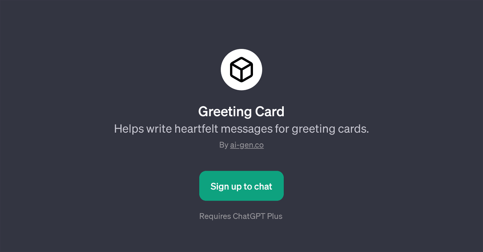 Greeting Card