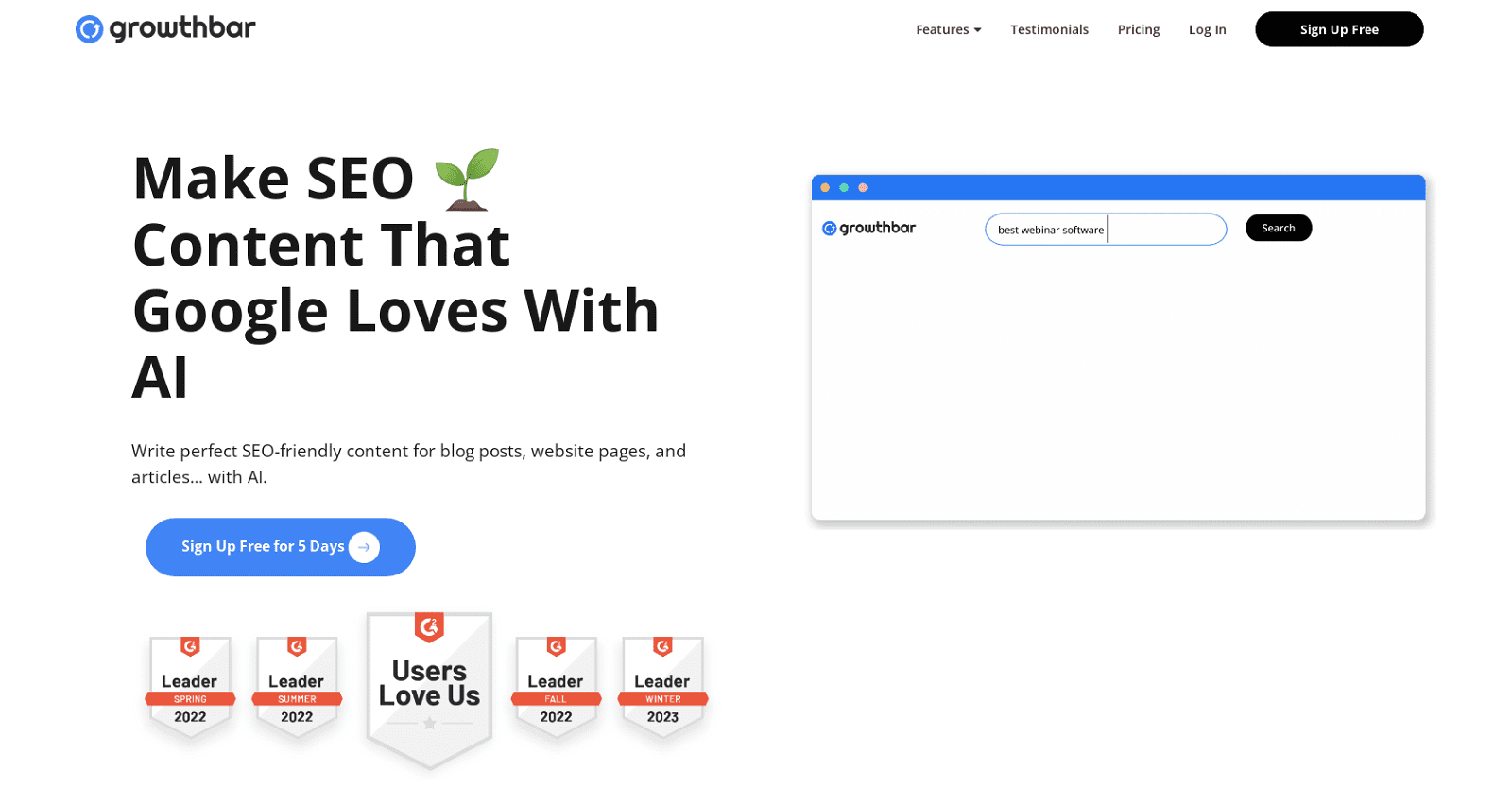 GrowthBar