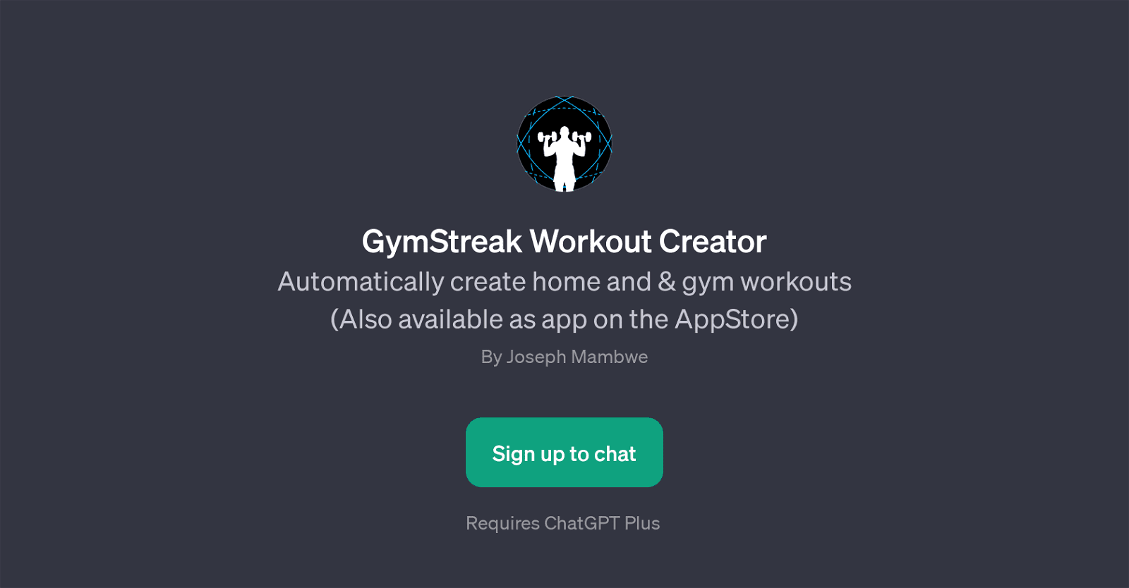 GymStreak Workout Creator