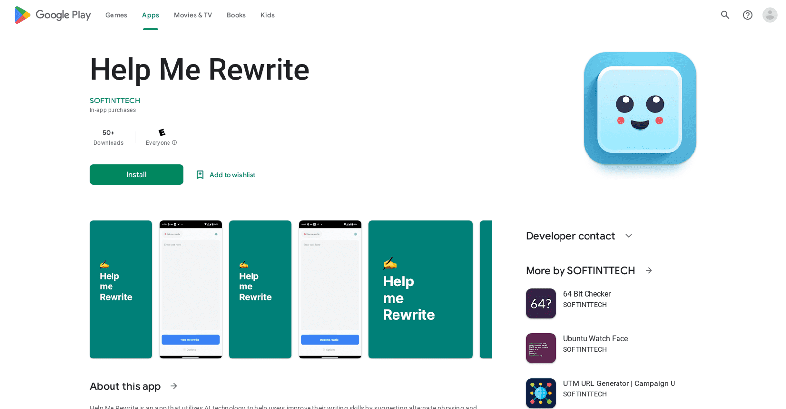 Help Me Rewrite