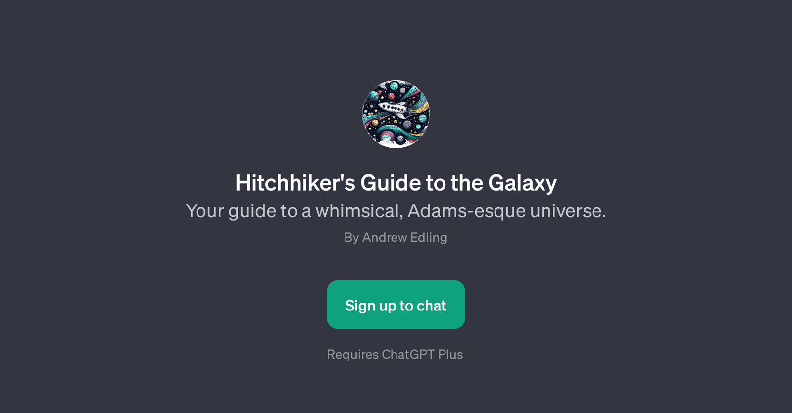 Hitchhiker's Guide to the Galaxy