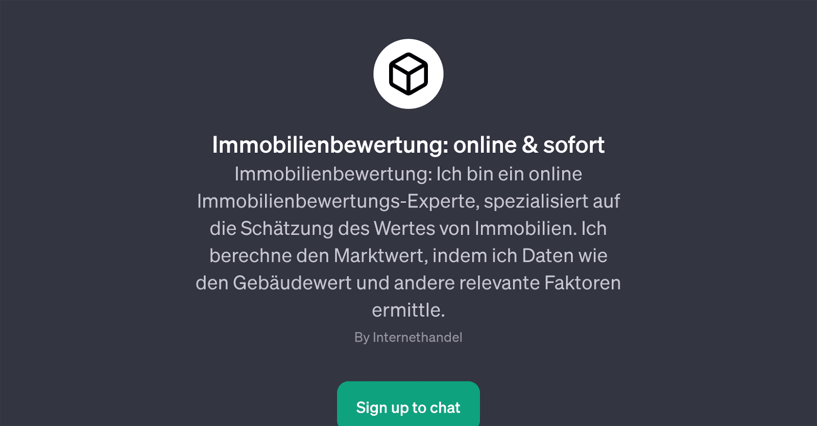 Immobilienbewertung: online & sofort