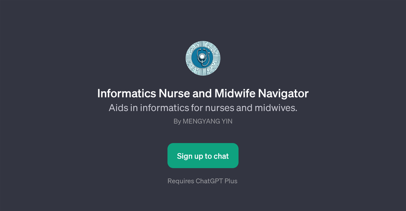 Informatics Nurse and Midwife Navigator