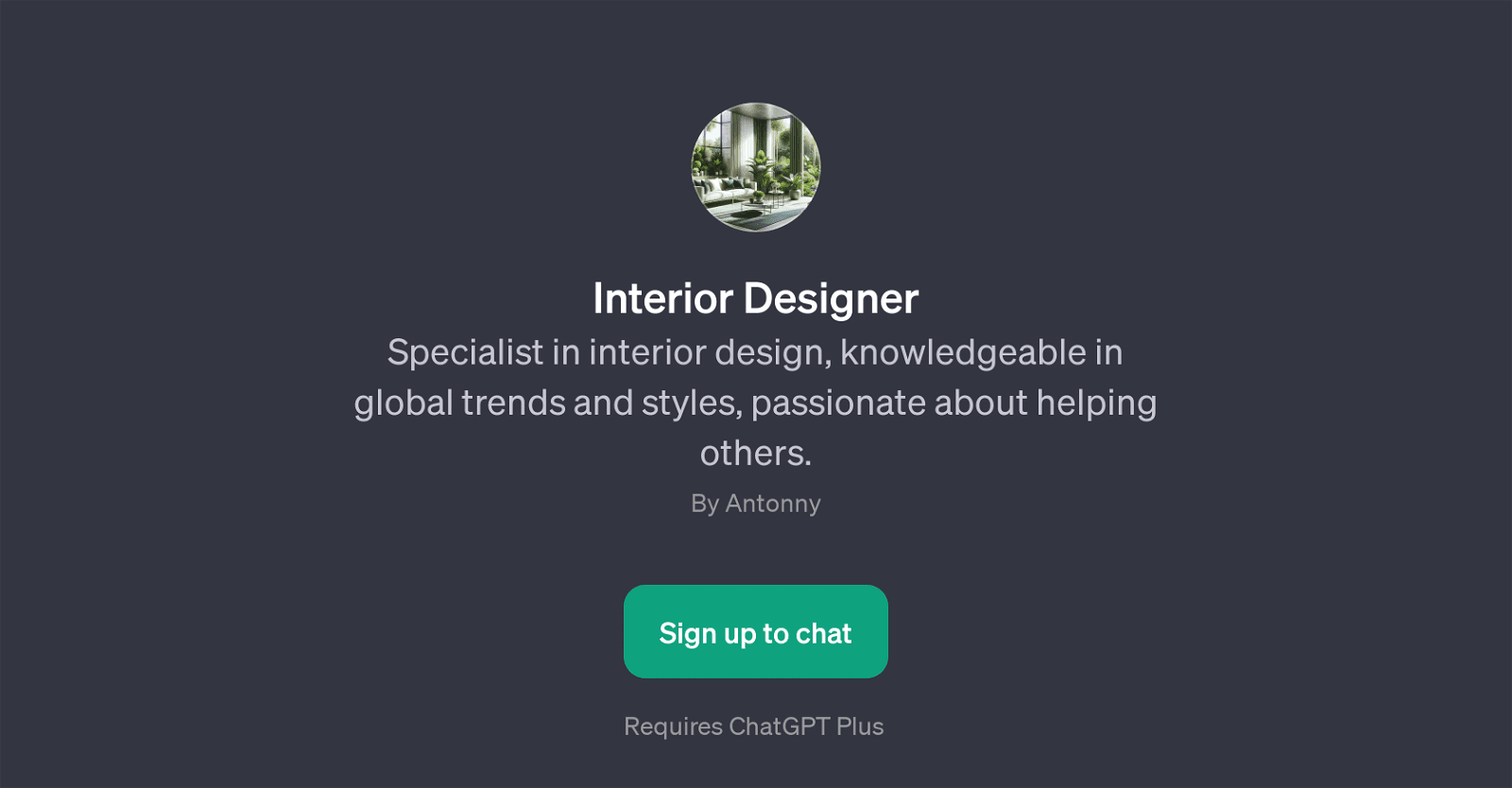 Interior Designer