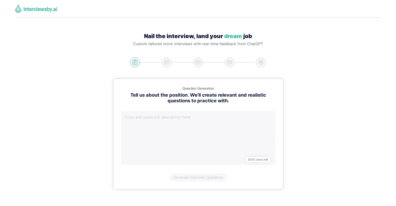 Interviews by AI