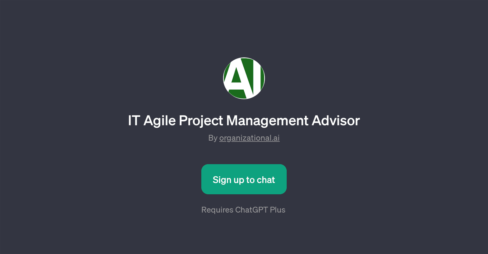 IT Agile Project Management Advisor