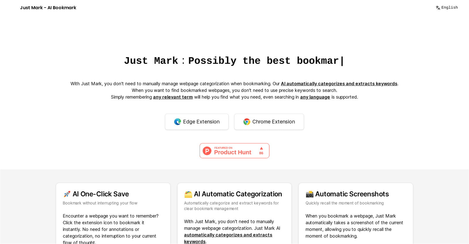 Just Mark