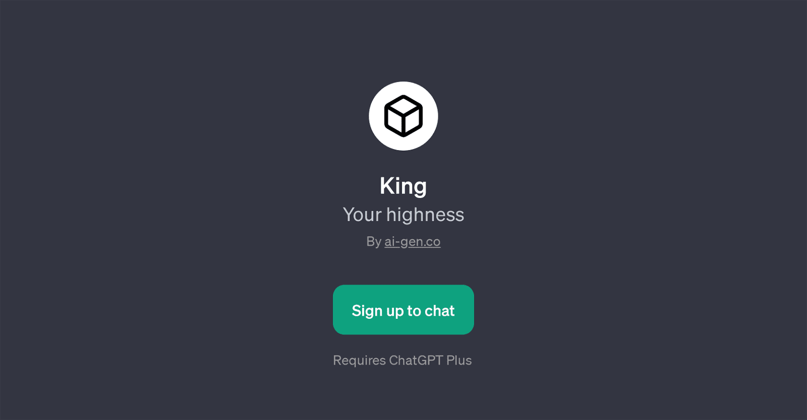 King