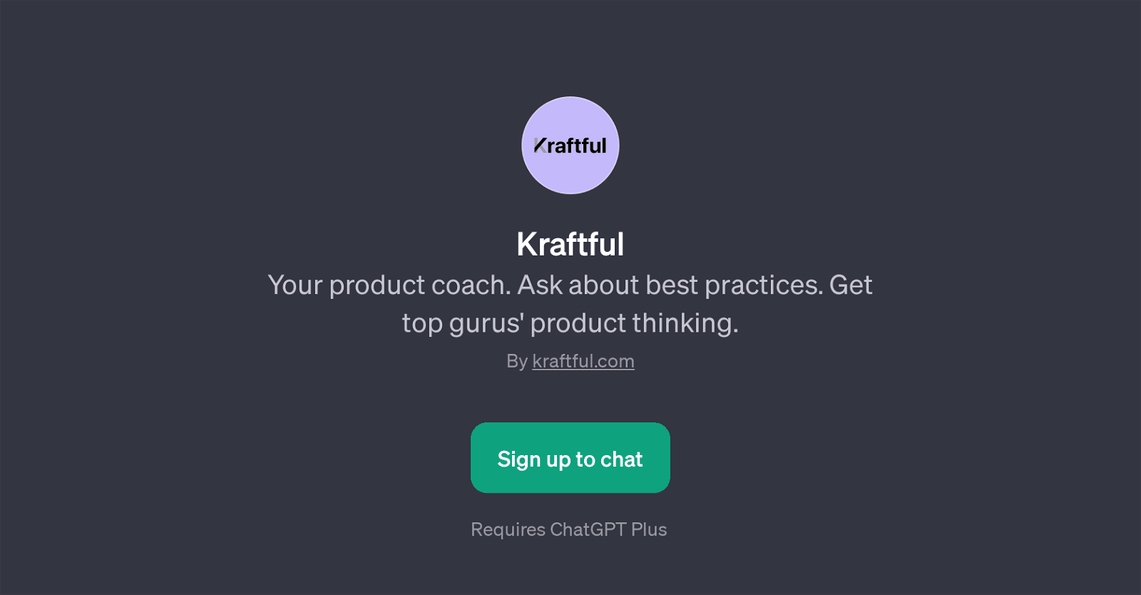 Kraftful GPT