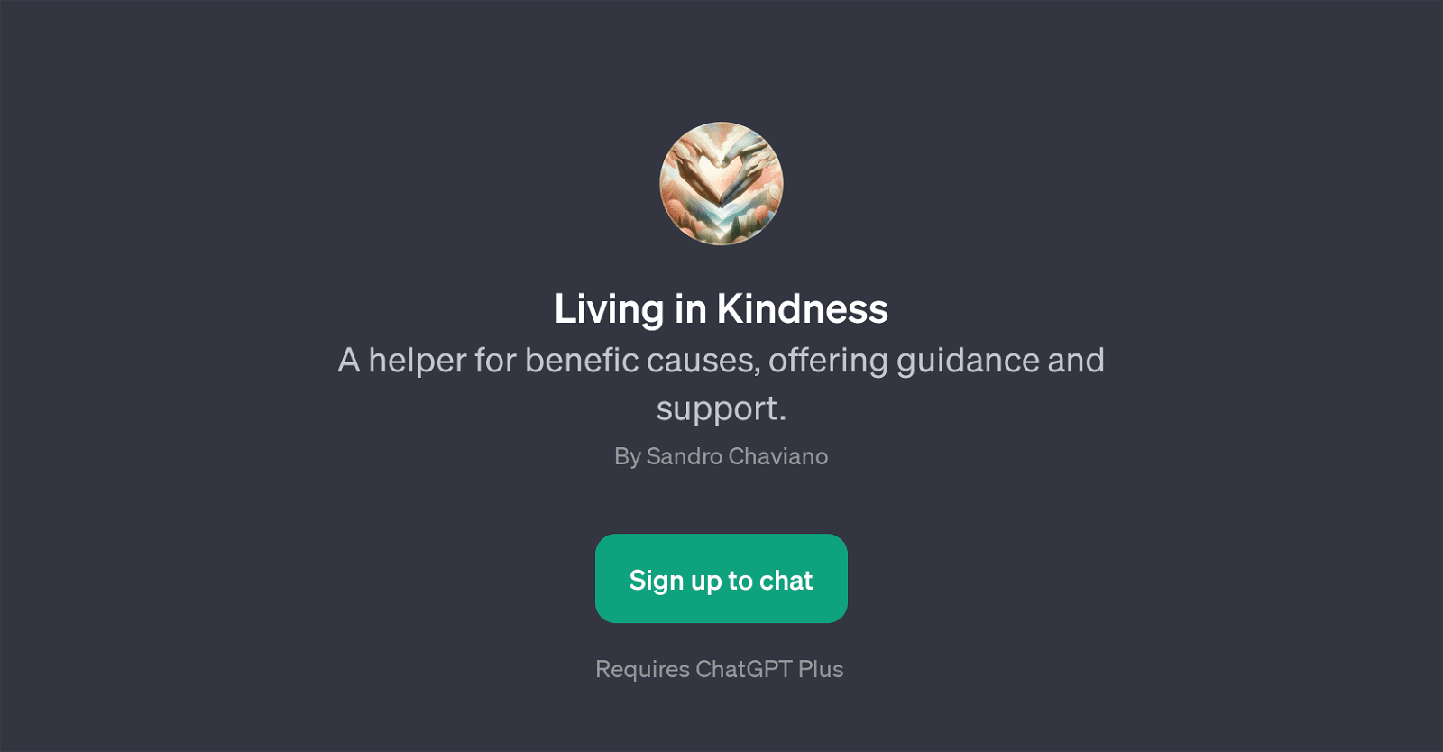 Living in Kindness