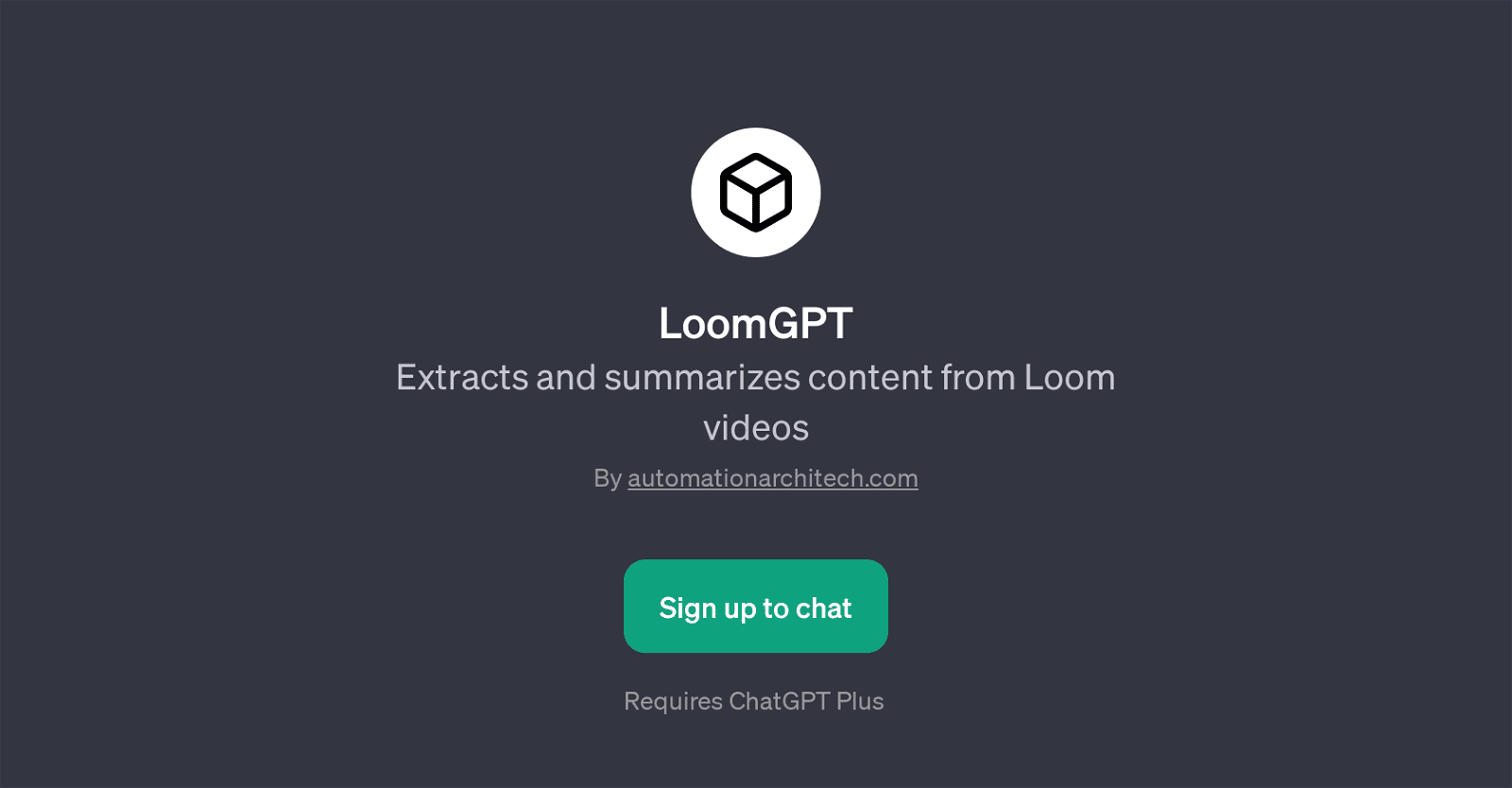 LoomGPT