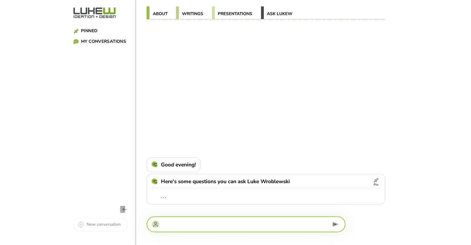 LukeW Chat