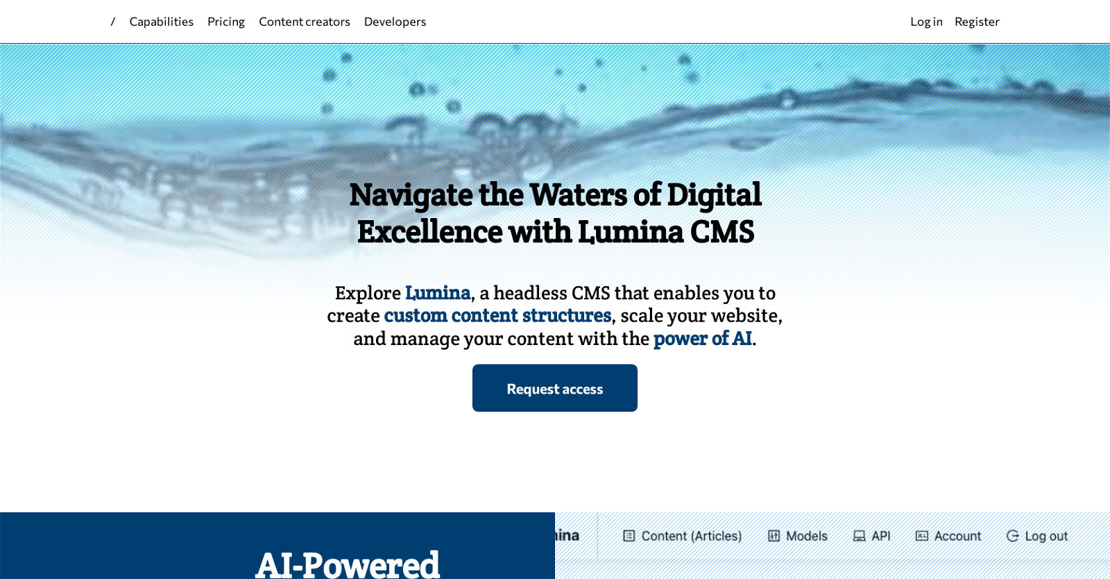 Lumina tools