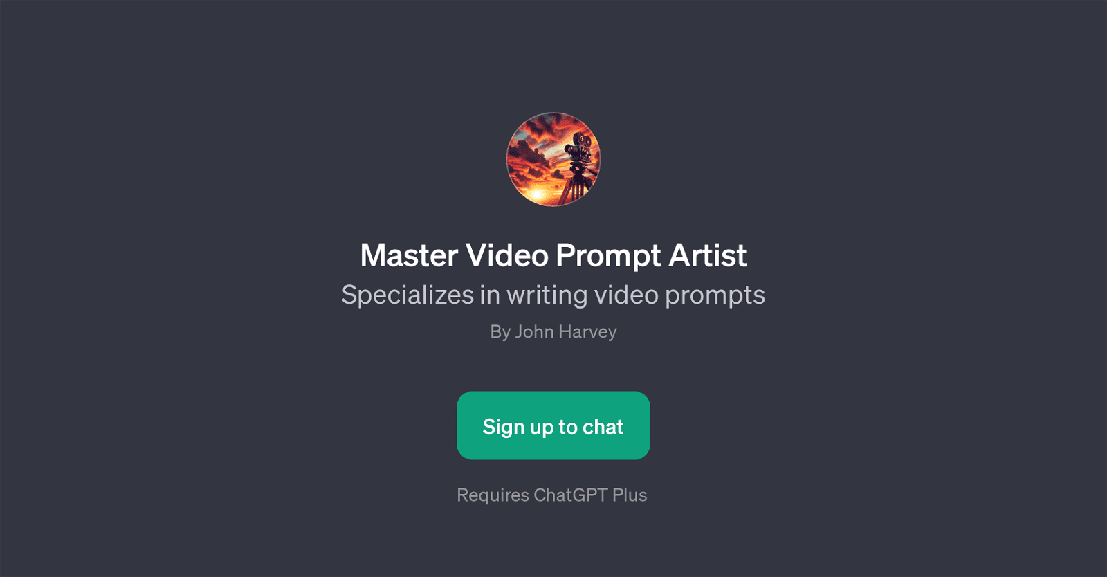 Master Video Prompt Artist