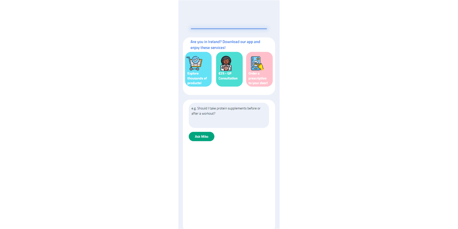 Miko AI Health data