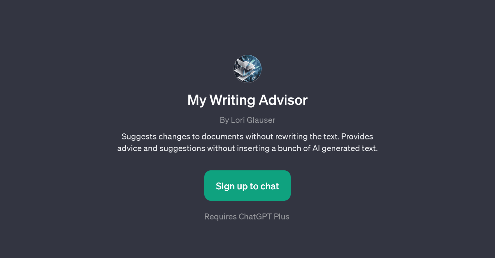 My Writing Advisor