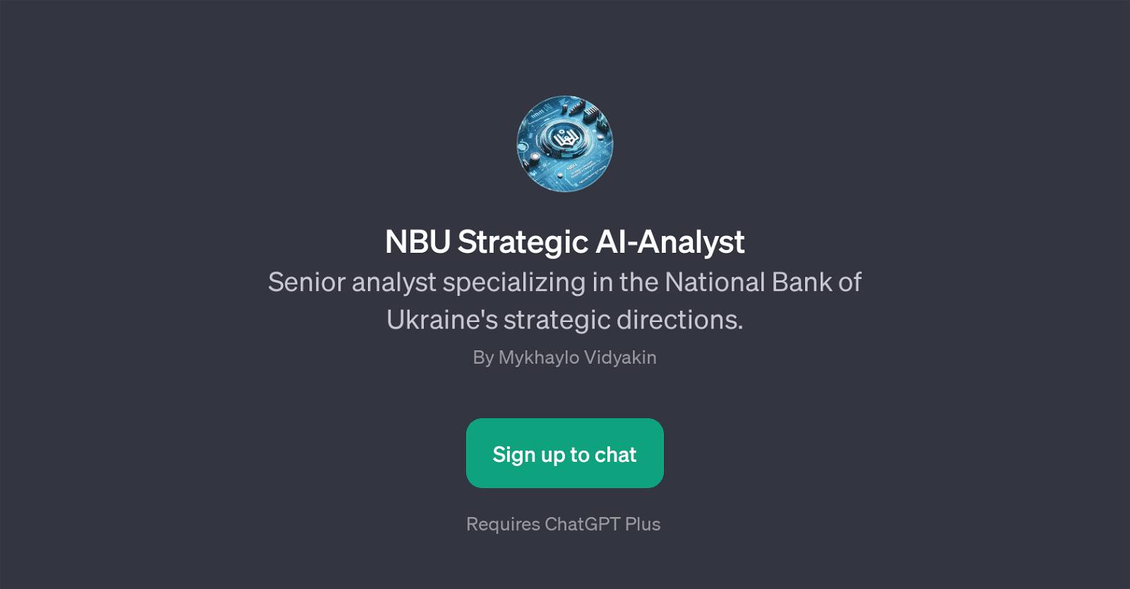 NBU Strategic AI-Analyst