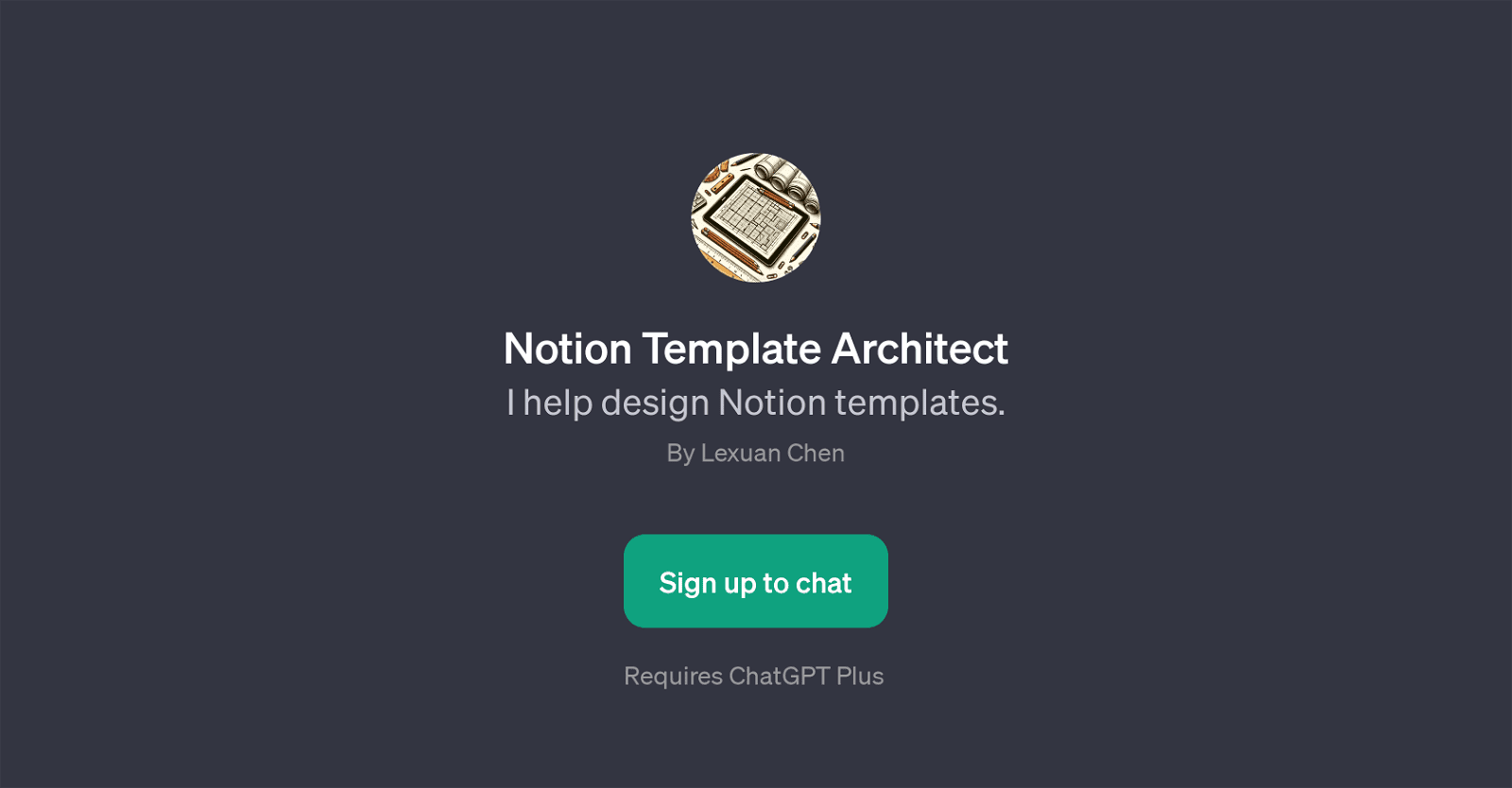 Notion Template Architect