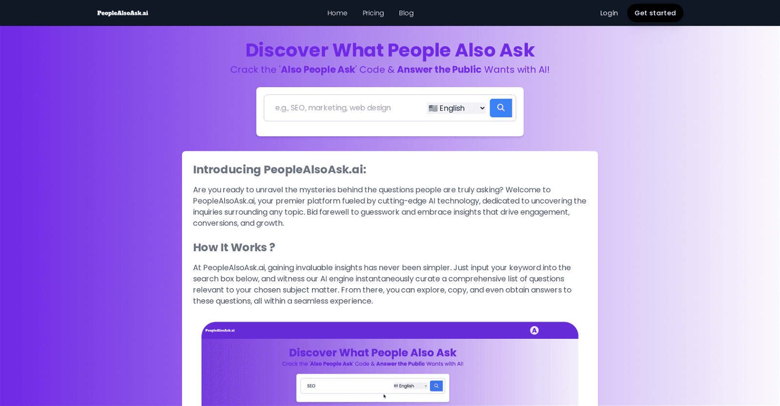 PeopleAlsoAsk