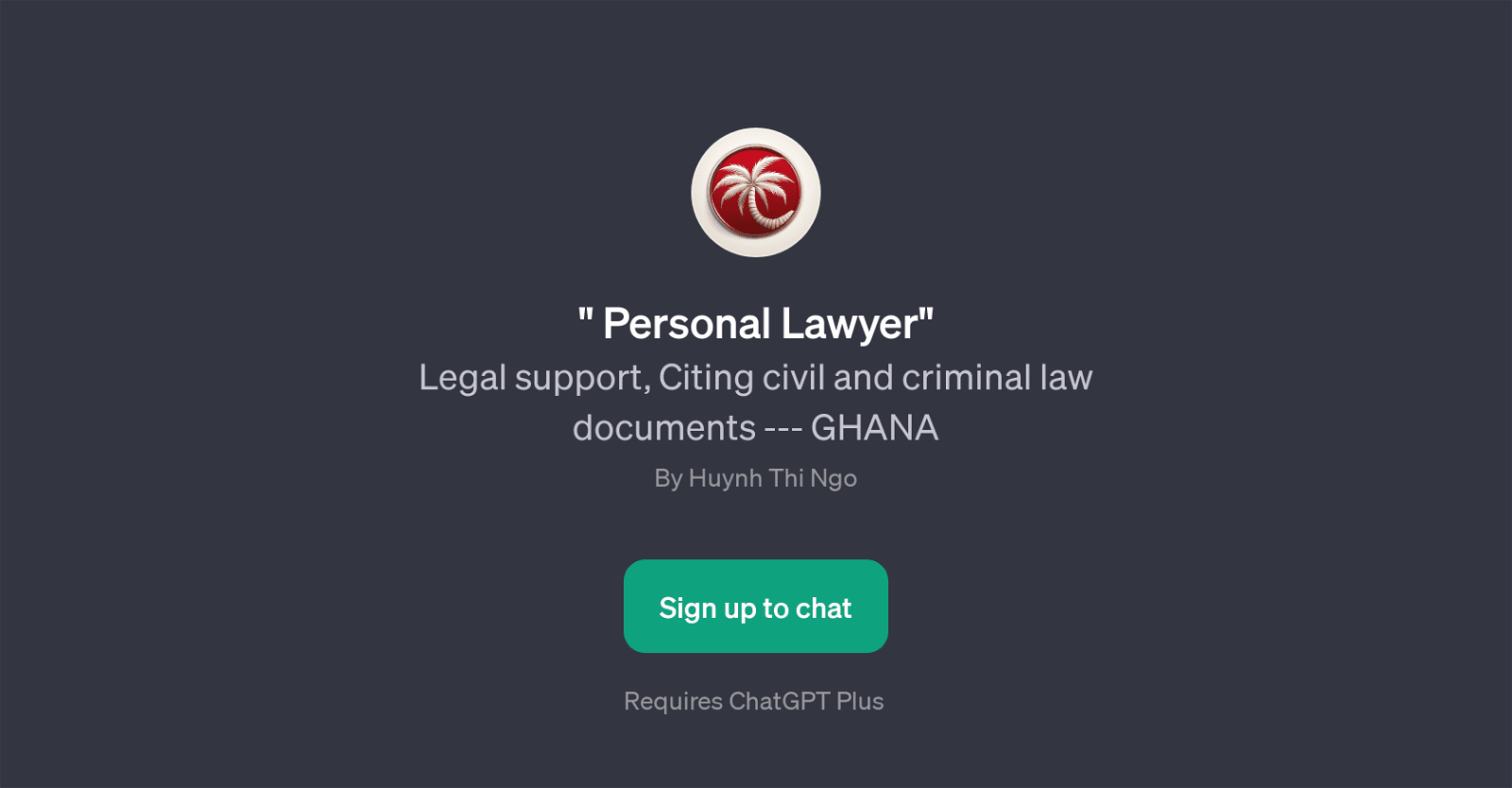 Personal Lawyer GPT