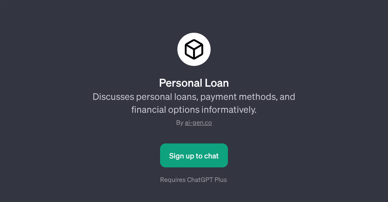Personal Loan