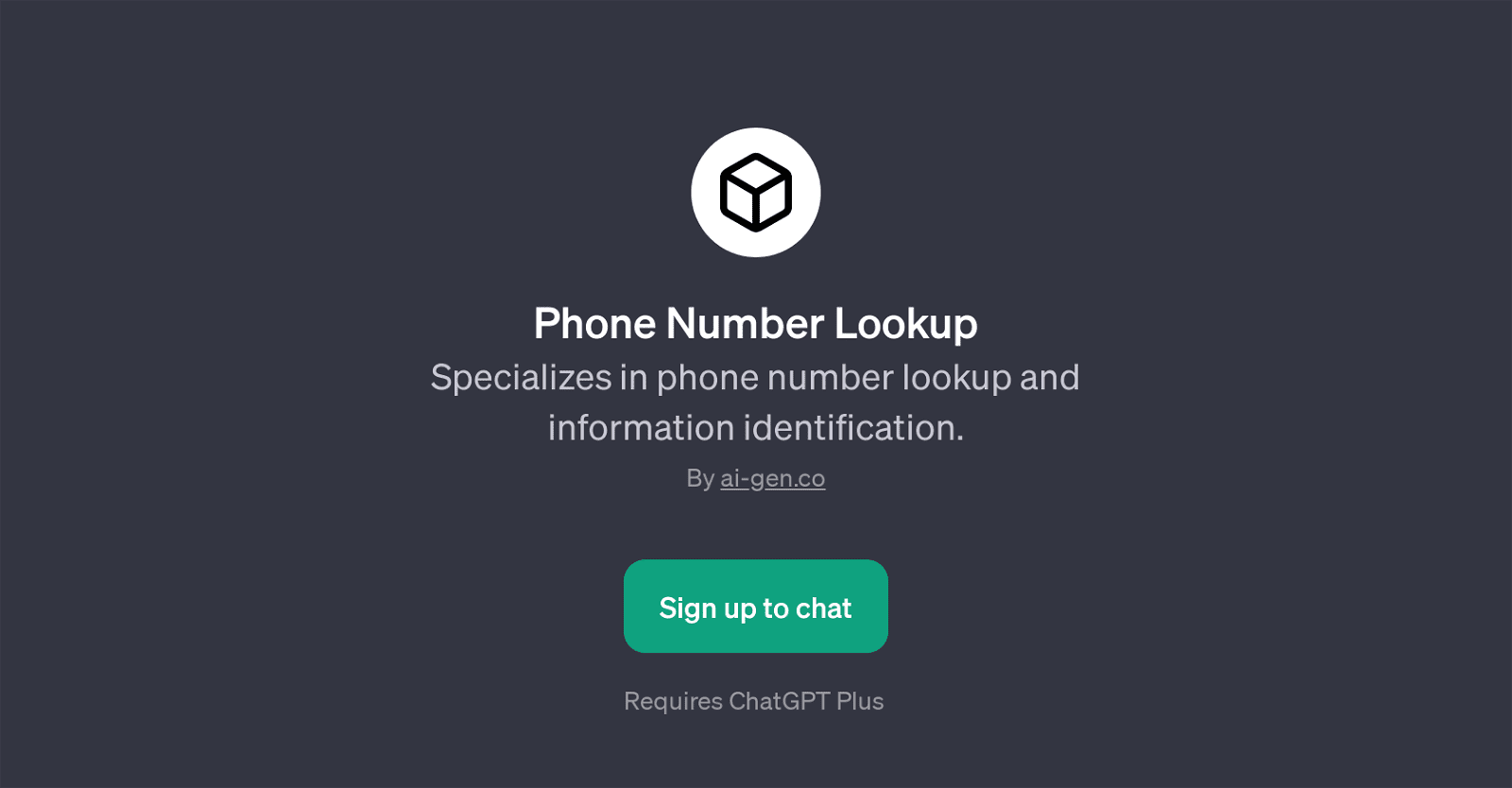 Phone Number Lookup