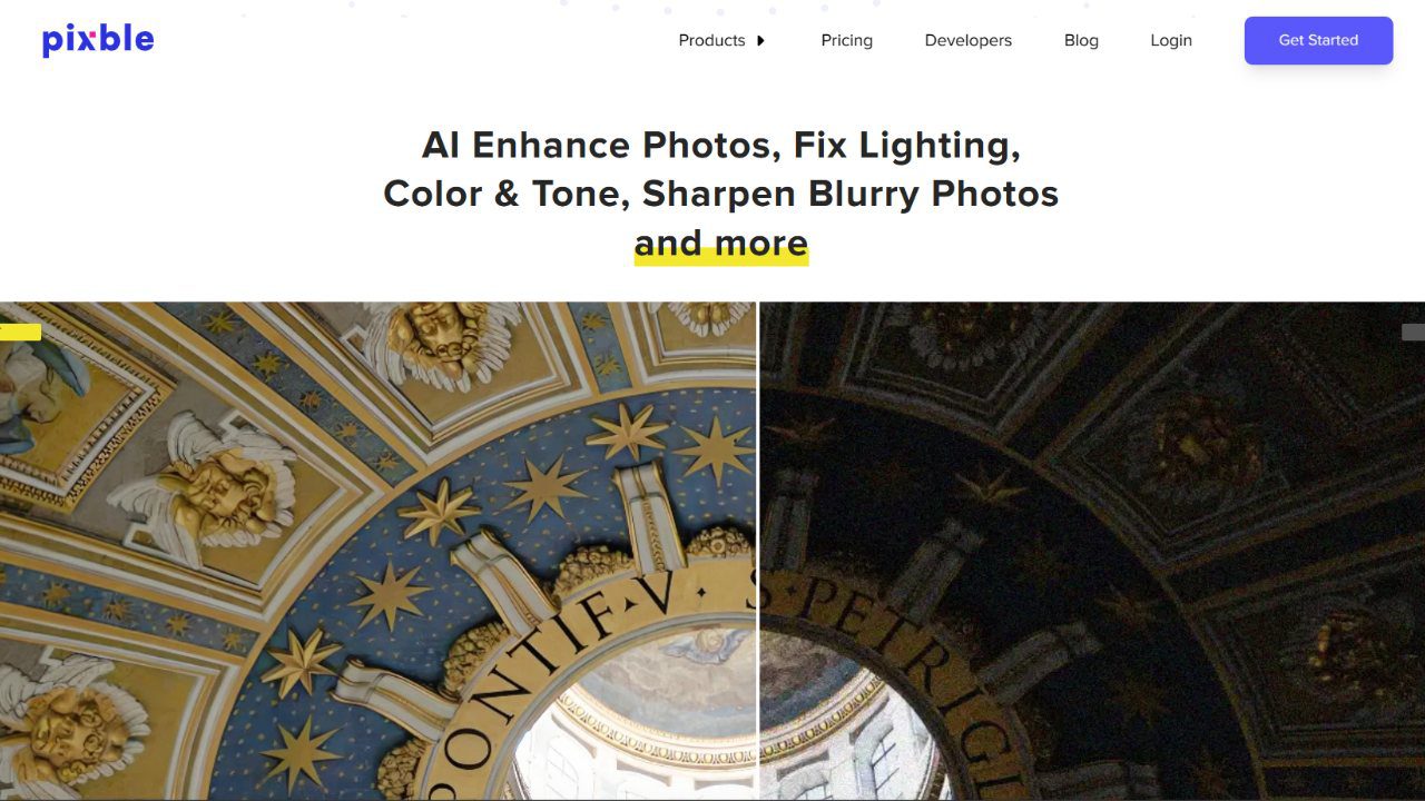 Pixble AI Photo Enhancer
